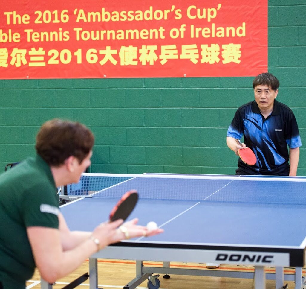 The First Ambassador Cup Table Tennis Tournament of Ireland A Big