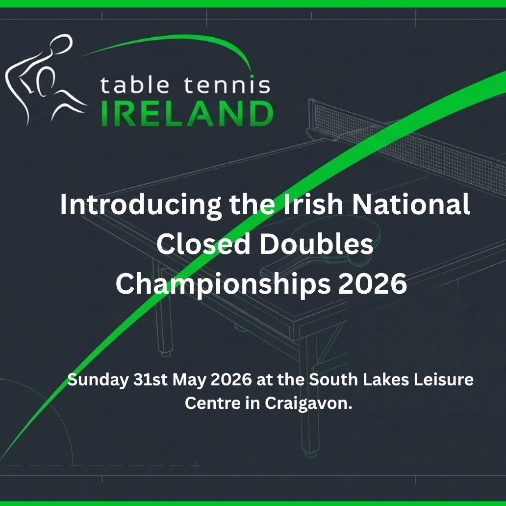 Introducing the Irish National Closed Doubles Championships 2026 