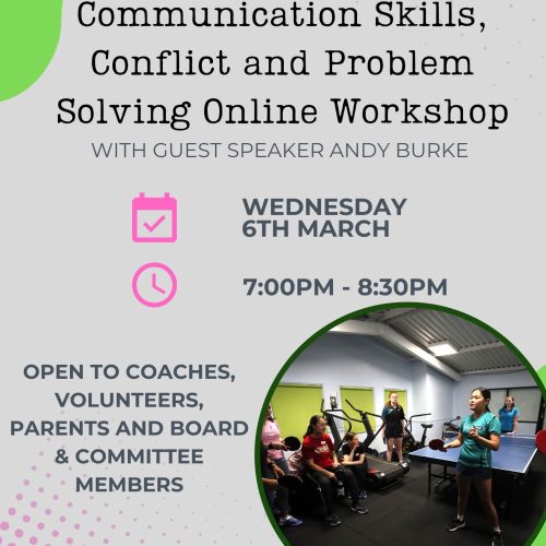 Communication Skills, Conflict and Problem Solving